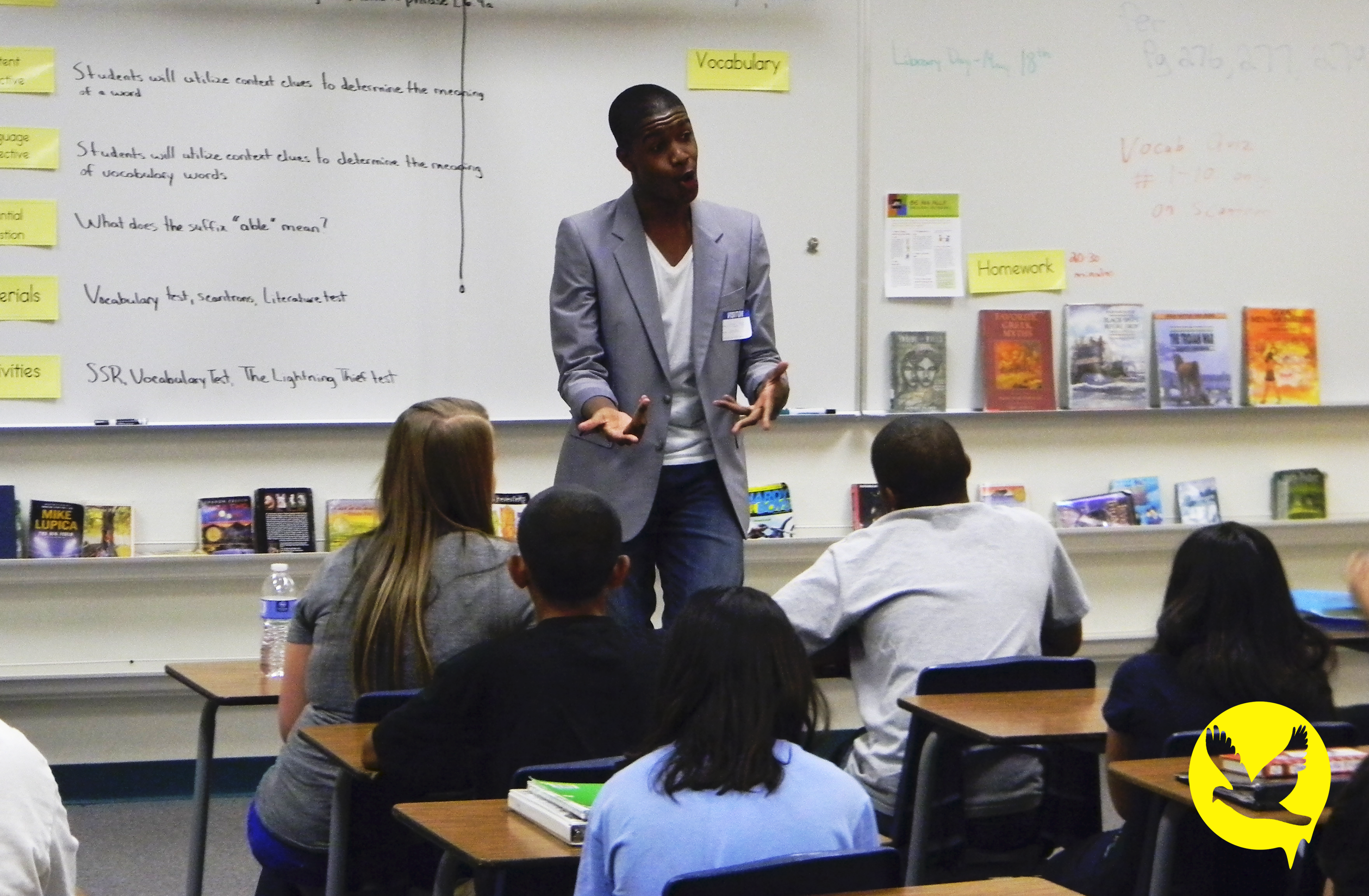 [Foundation FLY]: Bringing Foundation FLY to a Group of Students at Lied Middle School, Las Vegas, NV.