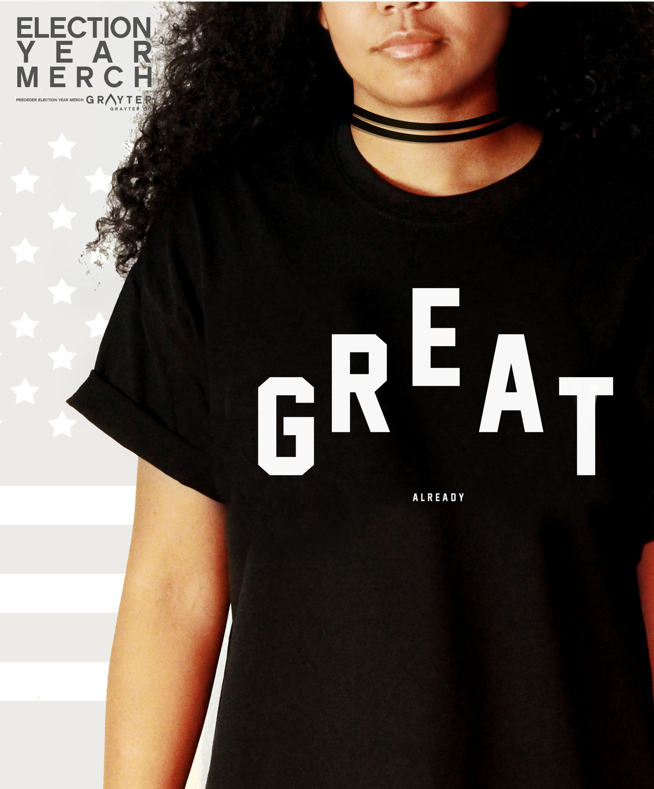 GRAYTER Store & Merch Launch: 3 Things to Know about the “GREAT Already” Shirt