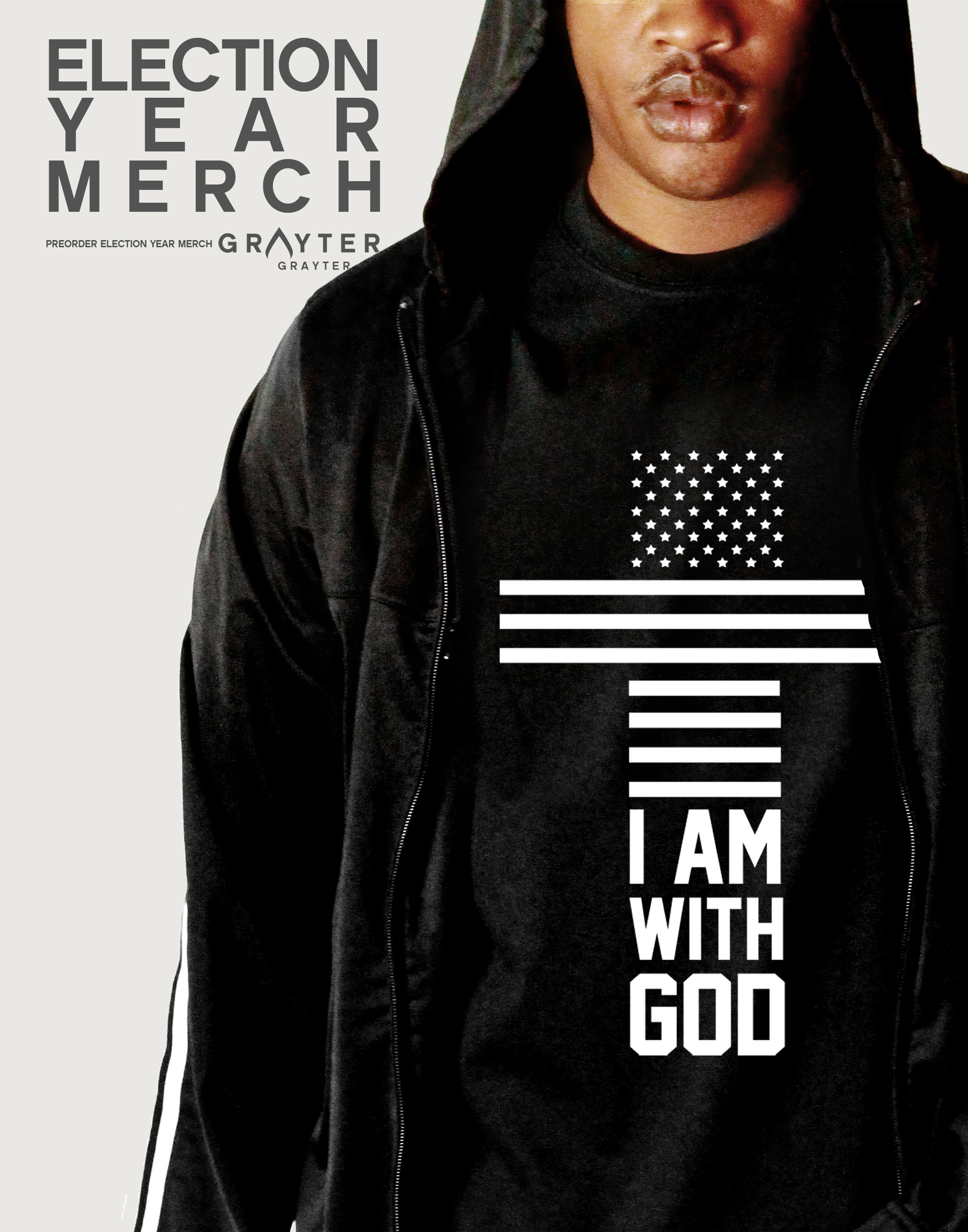 GRAYTER Store & Merch Launch: 3 Things to Know About the “I Am With God” Shirt